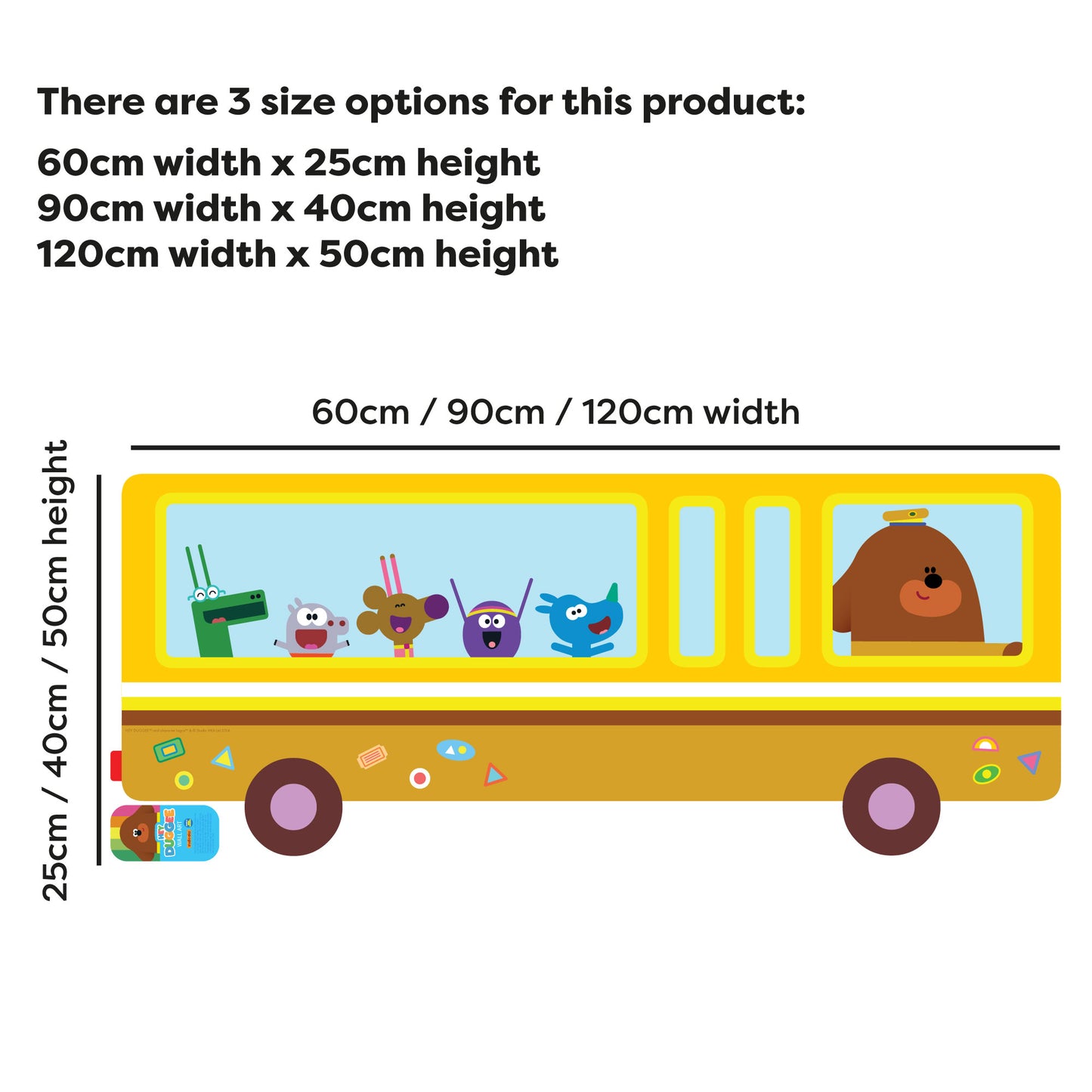 Hey Duggee Wall Sticker - Bus Decal Wall Art