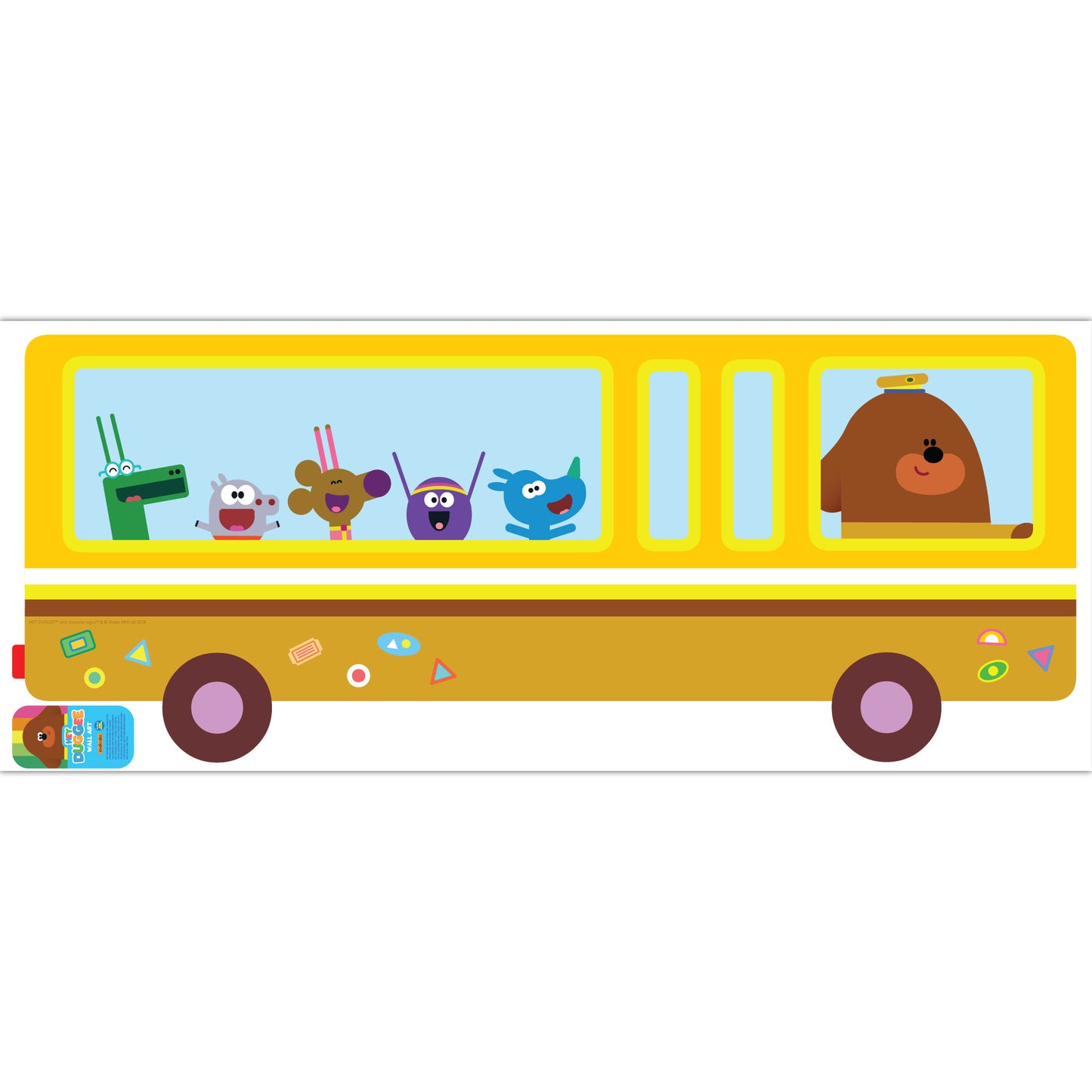 Hey Duggee Wall Sticker - Bus Decal Wall Art