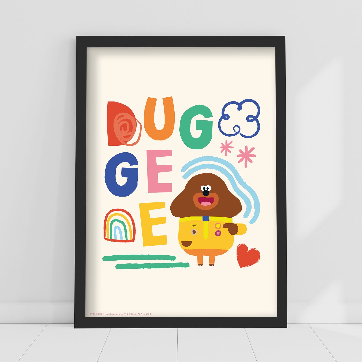 Hey Duggee Print - Doodle Poster Wall Art
