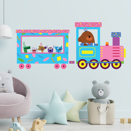 Hey Duggee Wall Sticker - Group Train Decal Wall Art