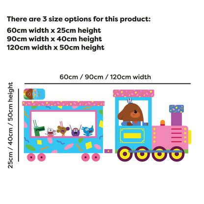 Hey Duggee Wall Sticker - Group Train Decal Wall Art