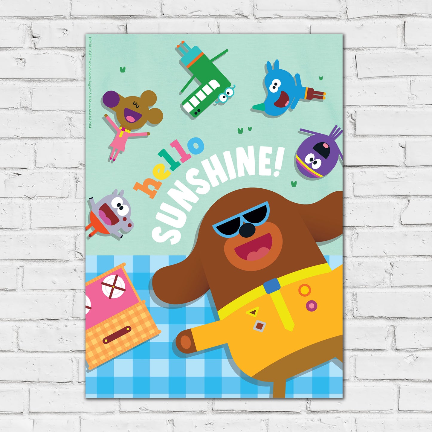 Hey Duggee Print - Hello Sunshine Poster Wall Art