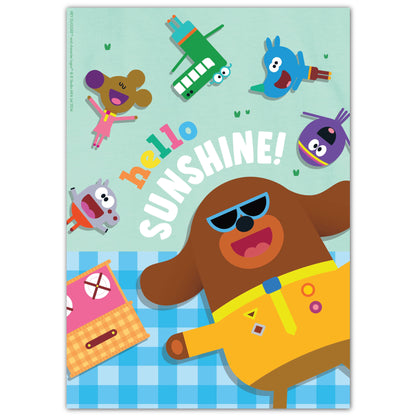 Hey Duggee Print - Hello Sunshine Poster Wall Art