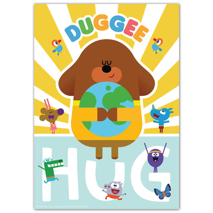 Hey Duggee Print - Duggee Hug Poster Wall Art