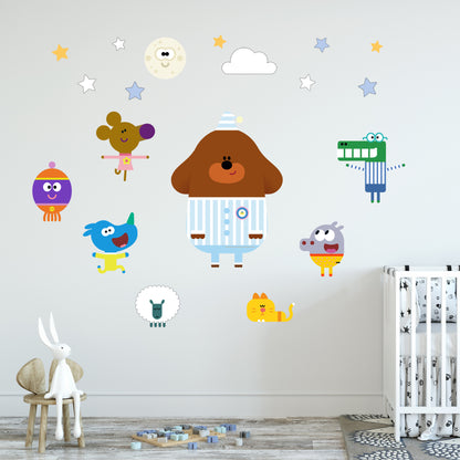 Hey Duggee Wall Sticker - Night Time Decal Wall Art