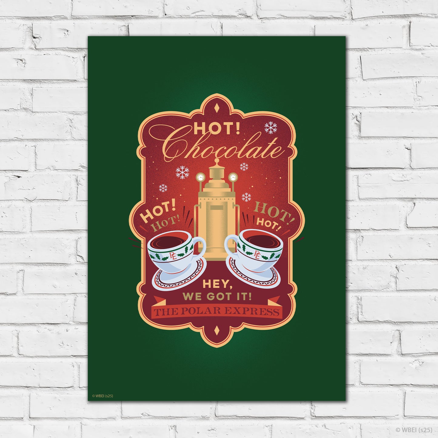 The Polar Express – Hot Chocolate Poster Wall Art
