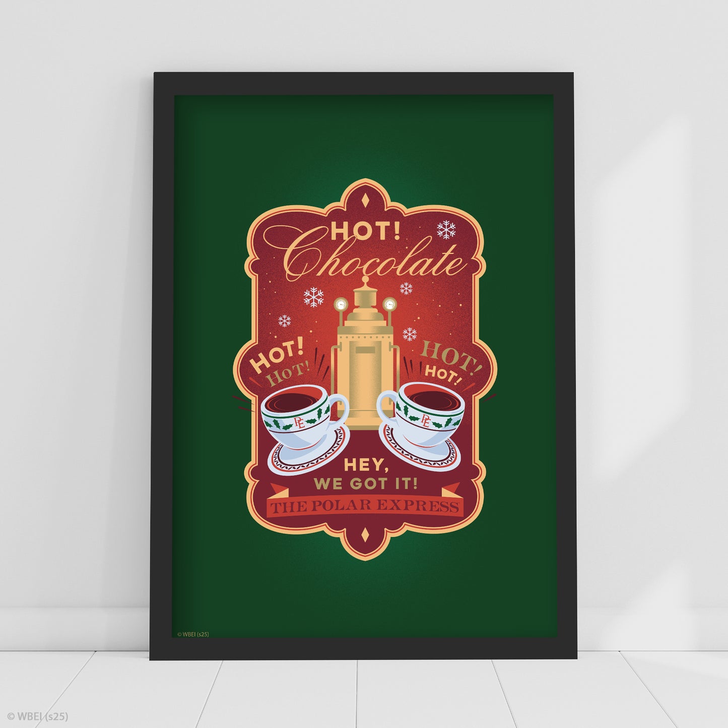 The Polar Express – Hot Chocolate Poster Wall Art