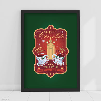The Polar Express – Hot Chocolate Poster Wall Art