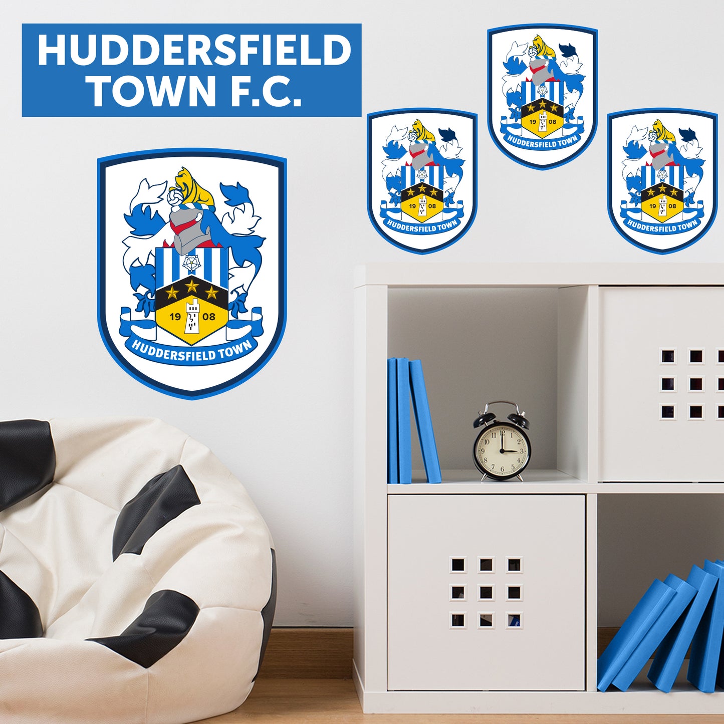 Huddersfield Football Club - Decal Sticker Set