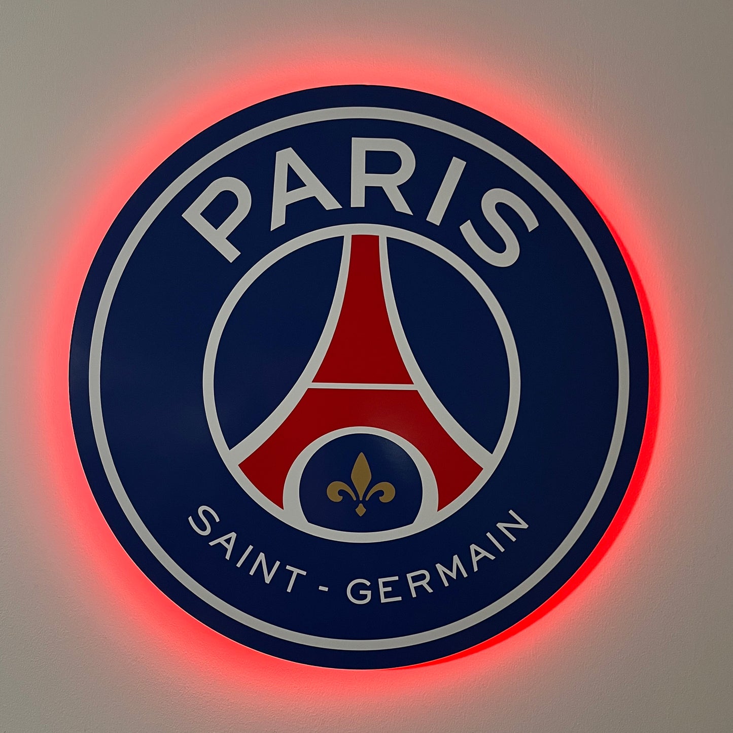 PSG FC Crest LED Backlit Wallpop