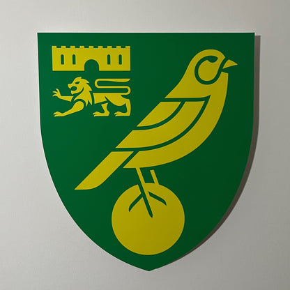 Norwich FC Crest LED Backlit Wallpop