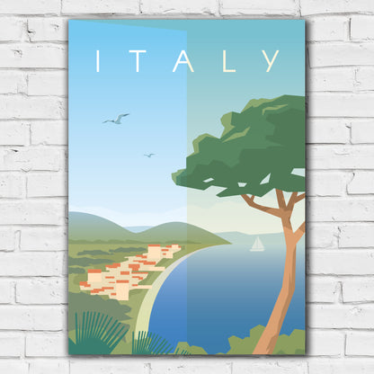World City Print - Italy Poster Wall Art