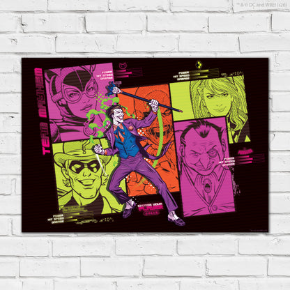 The Joker™ Print –  Choose Your Player Poster Wall Art