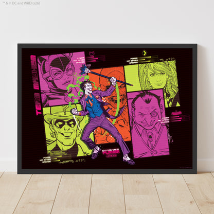 The Joker™ Print –  Choose Your Player Poster Wall Art