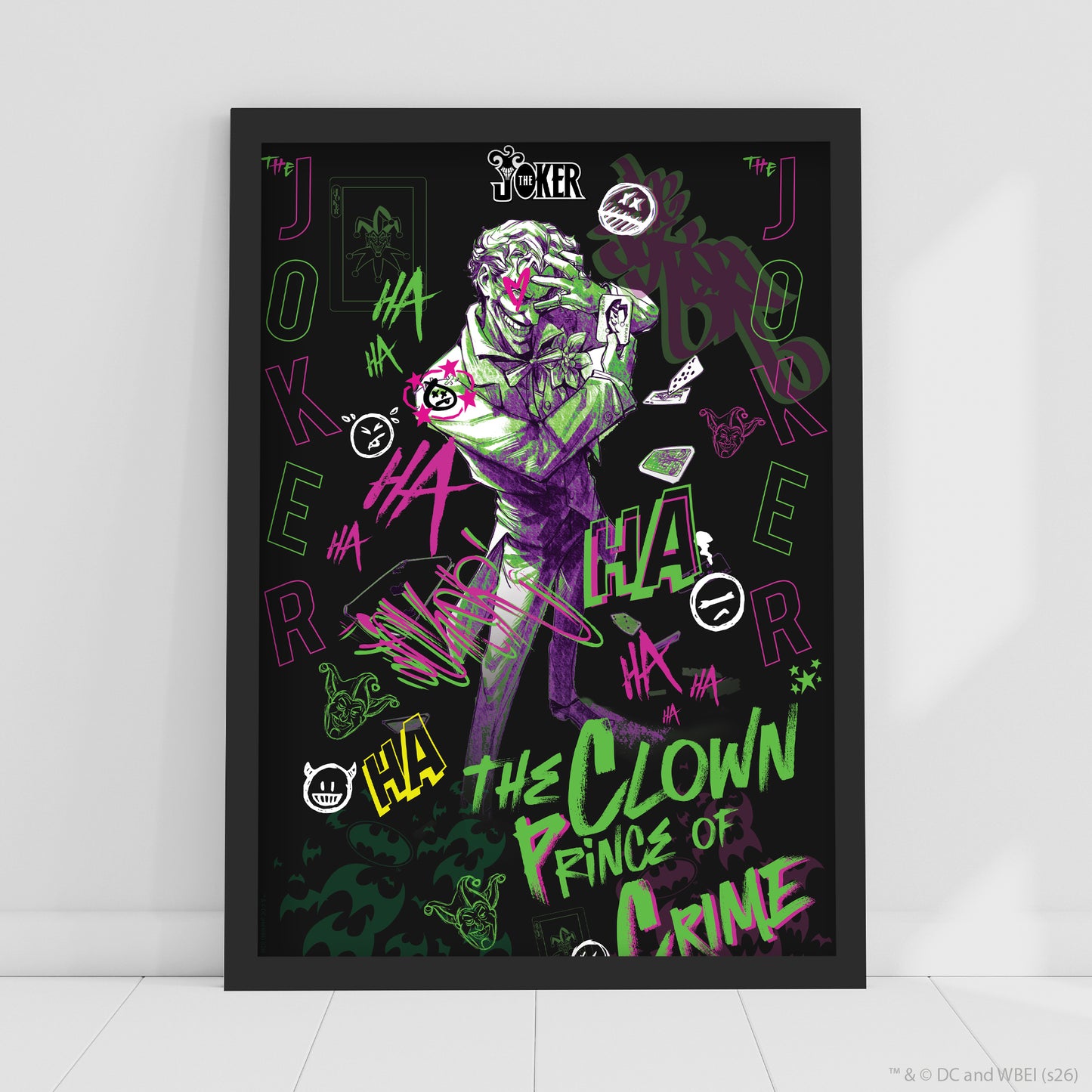 The Joker™ Print – Prince Of Crime Poster Wall Art