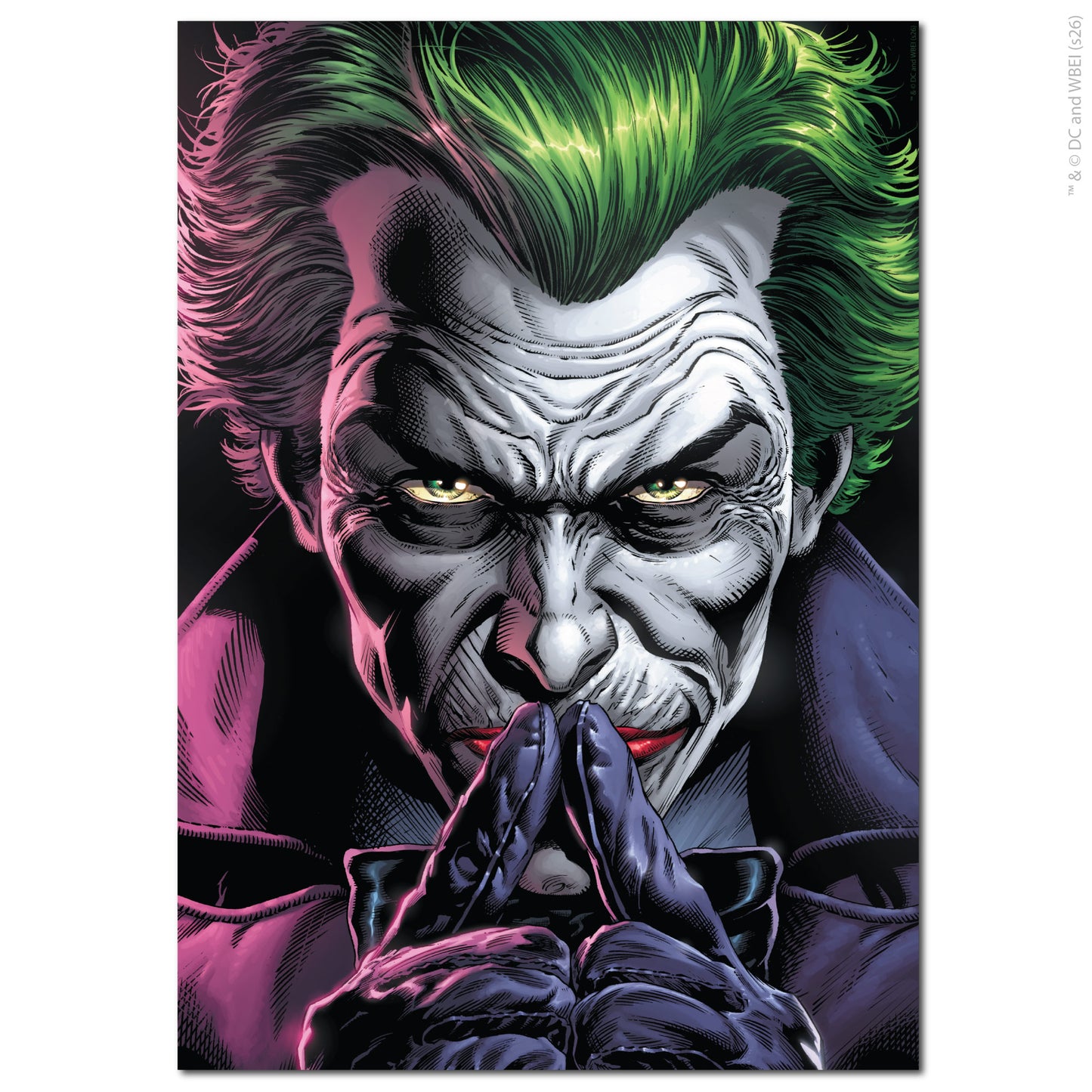 The Joker™ Print – The Joker Quiet Comic Poster Wall Art