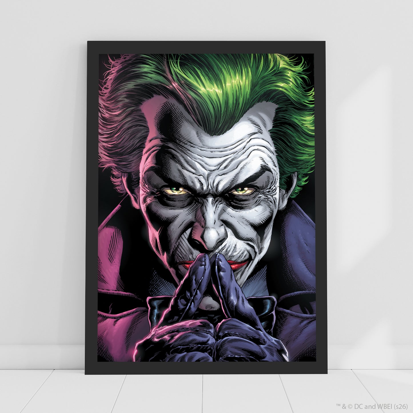 The Joker™ Print – The Joker Quiet Comic Poster Wall Art