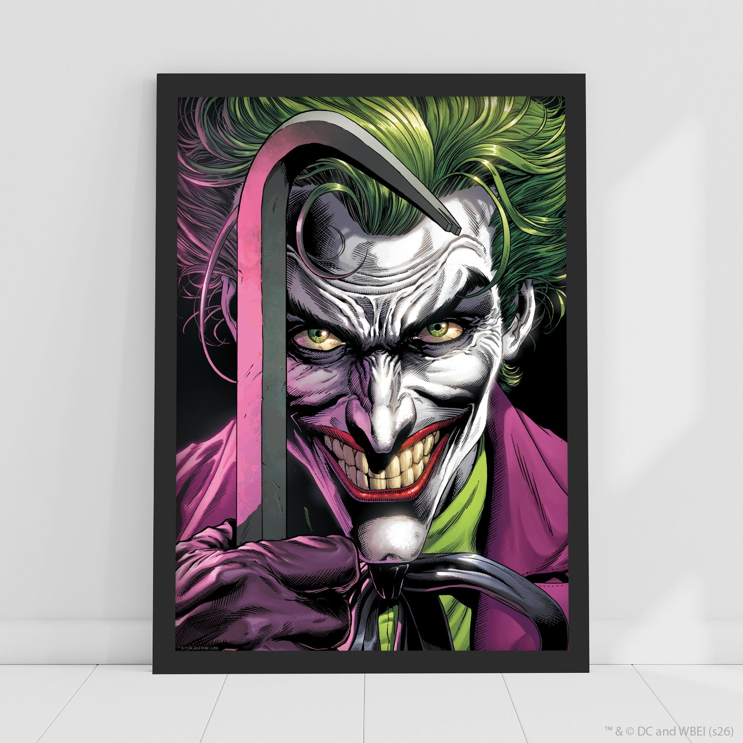 The Joker™ Print – The Joker With Crowbar Poster Wall Art