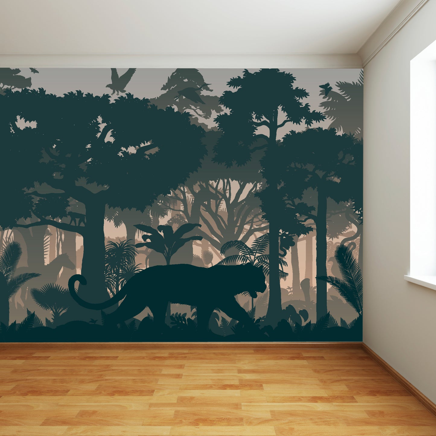 Jungle Mystery Full Wall Mural