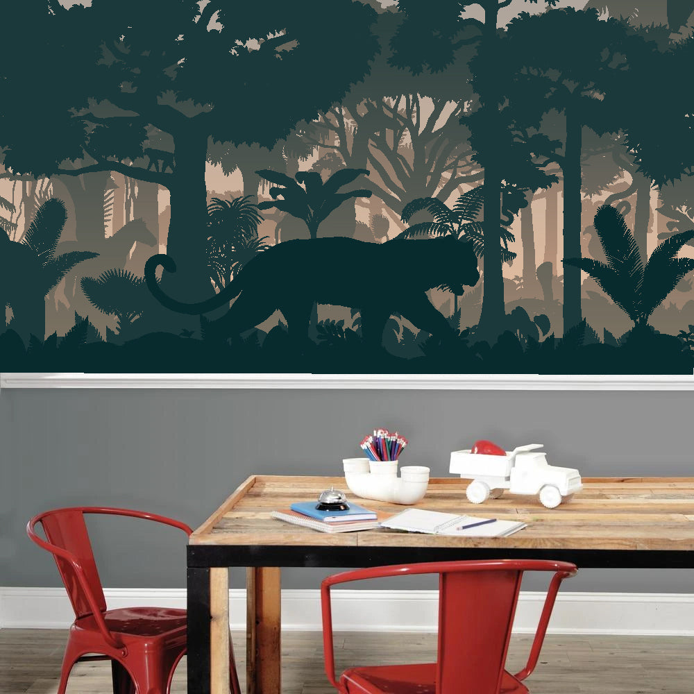 Jungle Mystery Full Wall Mural