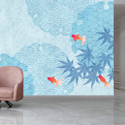 Just Keep Swimming Full Wall Mural