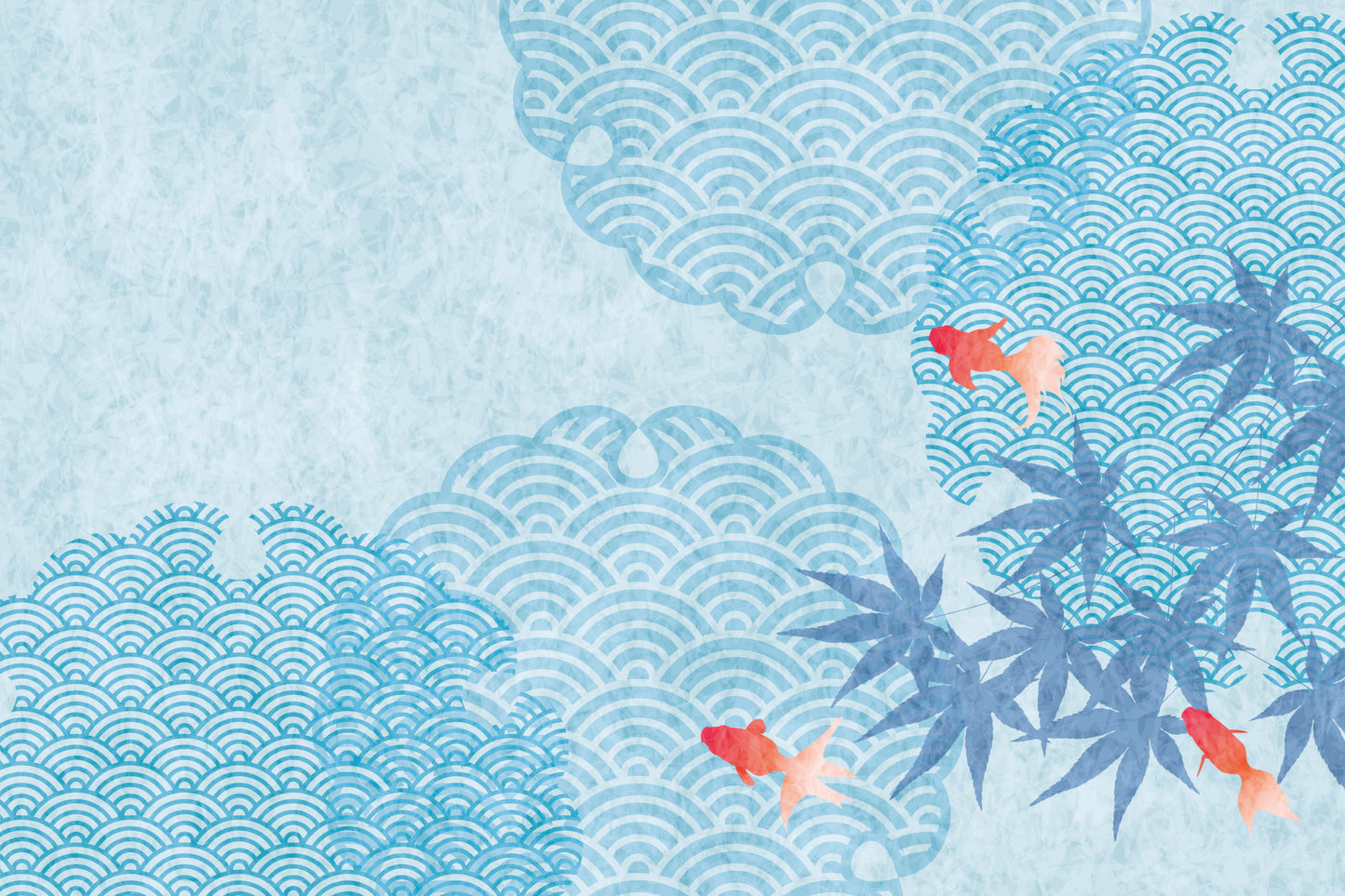 Just Keep Swimming Full Wall Mural