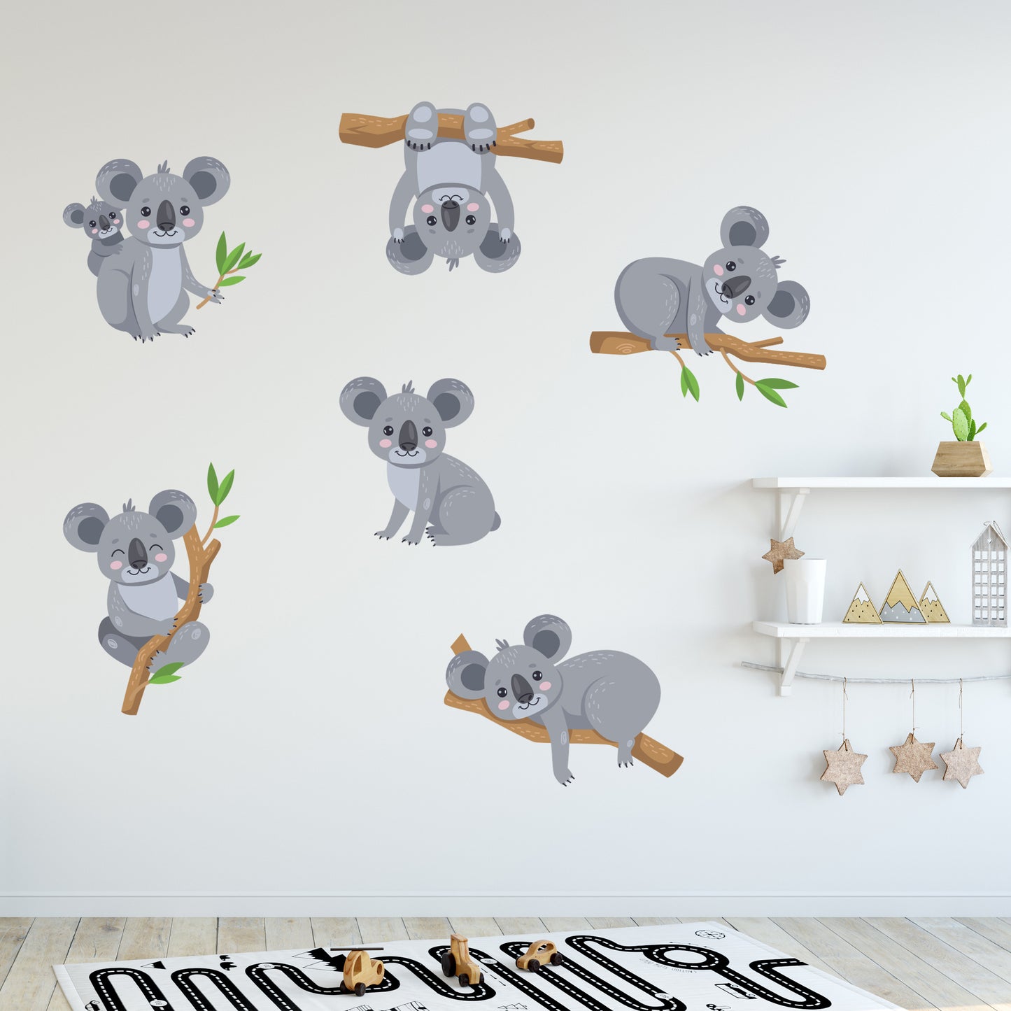 Koala Wall Sticker - Koala Decal Set Wall Sticker