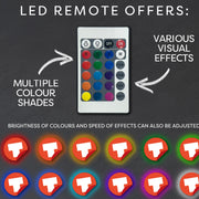 Fulham Crest LED Backlit Wallpop