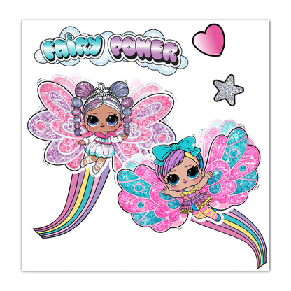 L.O.L Surprise! Wall Sticker - Fairies Fairy Power Wall Art