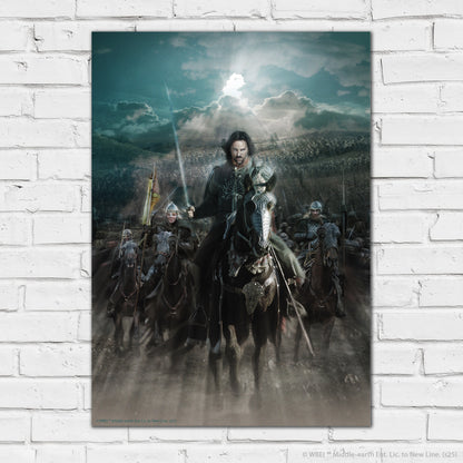 The Lord of the Rings Print – Aragorn Army Poster Wall Art