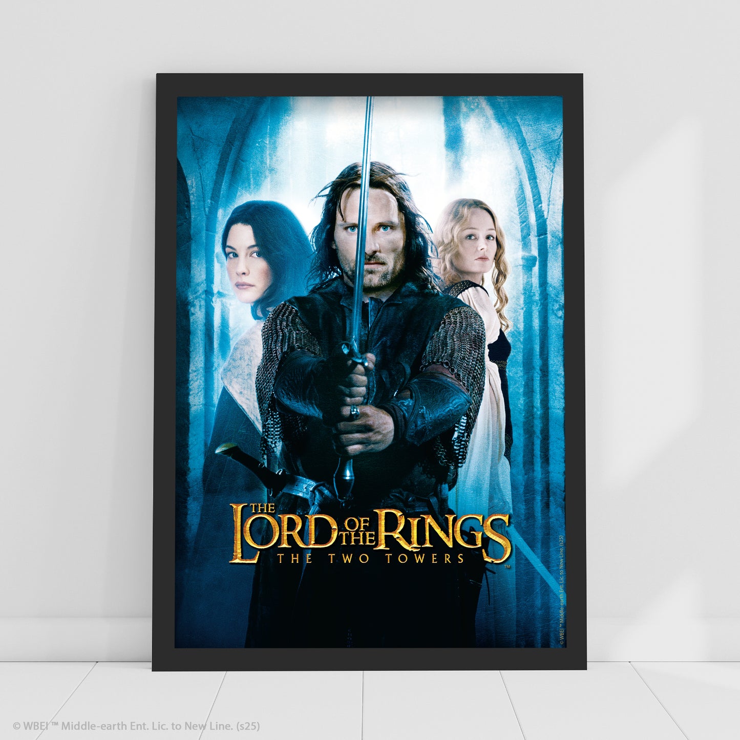 The Lord of the Rings Print –  Aragorn Arwen And Eowyn Poster Wall Art