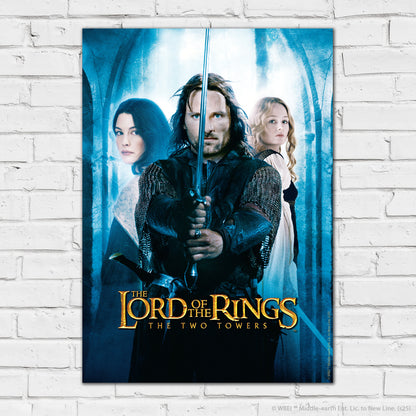 The Lord of the Rings Print –  Aragorn Arwen And Eowyn Poster Wall Art