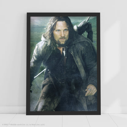 The Lord of the Rings Print – Aragorn Scenic Poster Wall Art