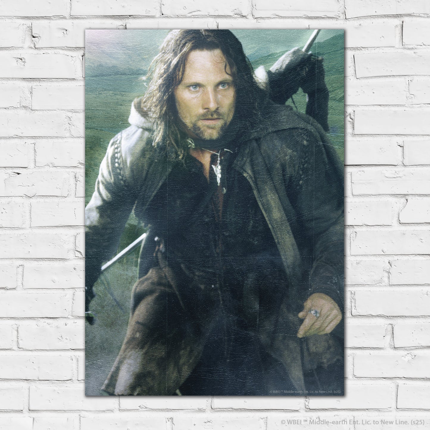 The Lord of the Rings Print – Aragorn Scenic Poster Wall Art