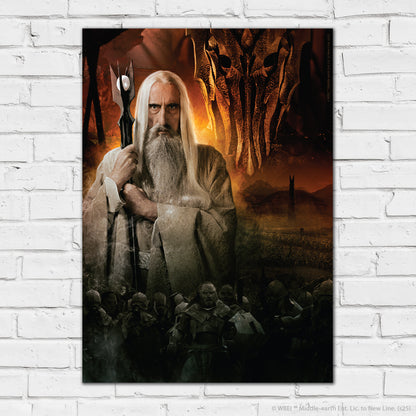 The Lord of the Rings Print –  Saruman Dark Wizard Poster Wall Art