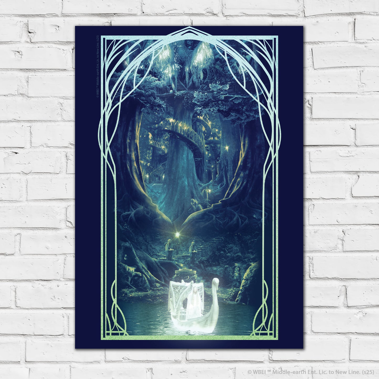 The Lord of the Rings Print –  Epic Journey Poster Wall Art