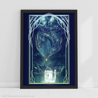 The Lord of the Rings Print –  Epic Journey Poster Wall Art