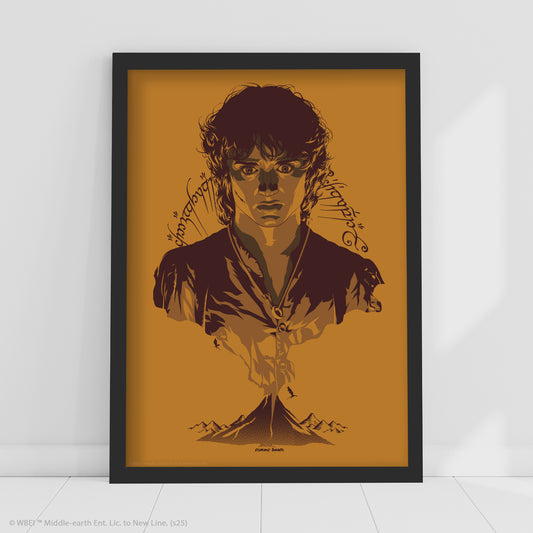 The Lord of the Rings Print – Frodo Mount Doom Poster Wall Art