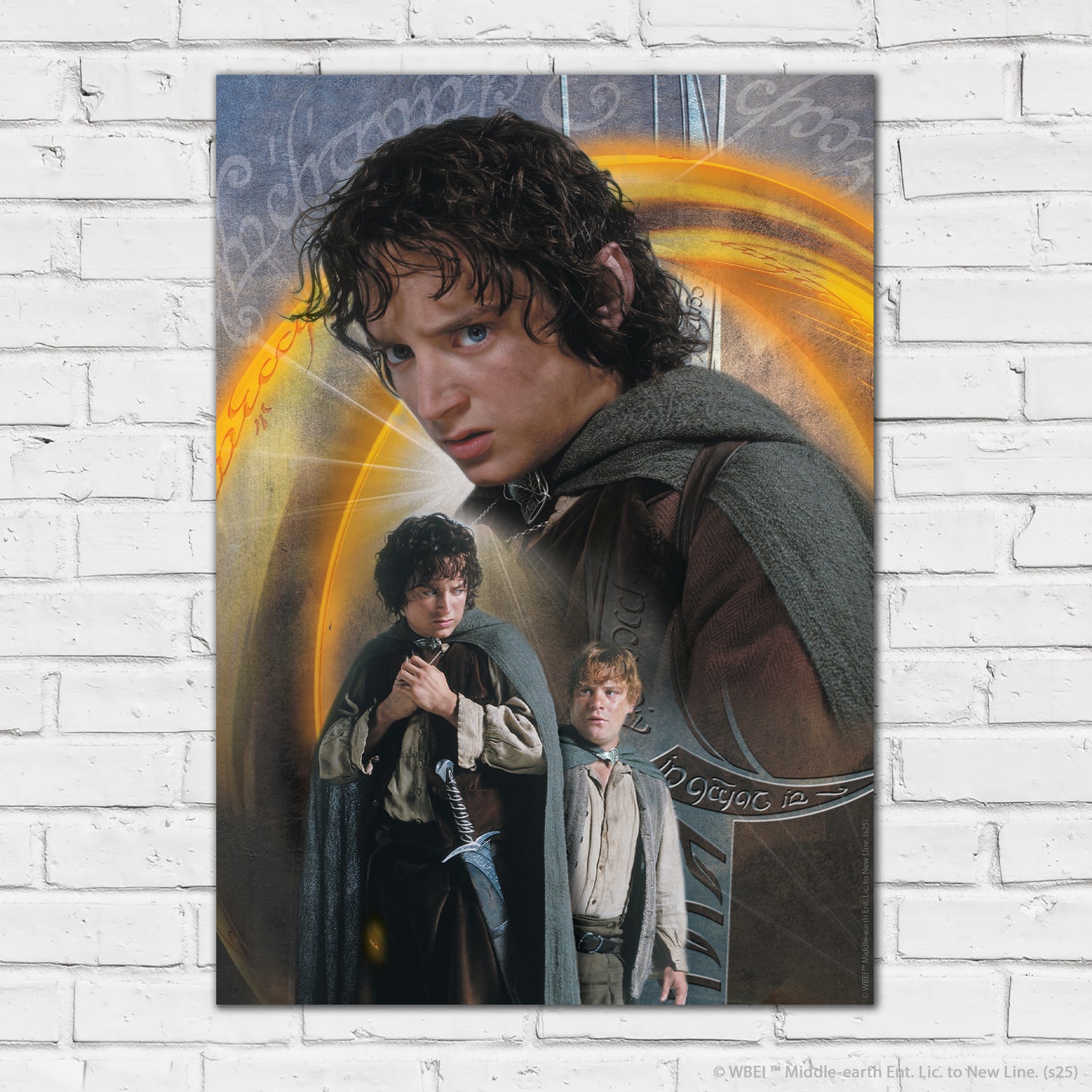 The Lord of the Rings Print –  Frodo Guarding Ring Poster Wall Art