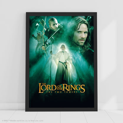 The Lord of the Rings Print –  Gandalf The Two Towers Poster Wall Art