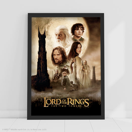 The Lord of the Rings Print –  The Two Towers Mordor Poster Wall Art