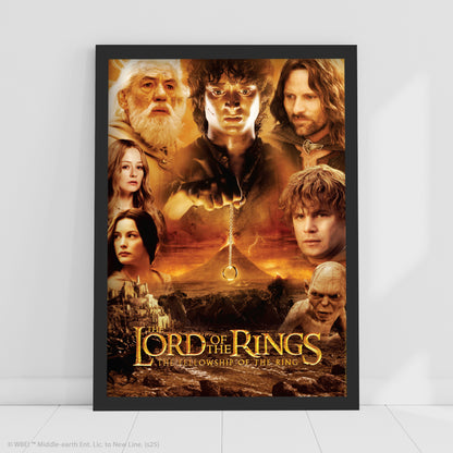 The Lord of the Rings Print –  Frodo Holding The Ring Poster Wall Art