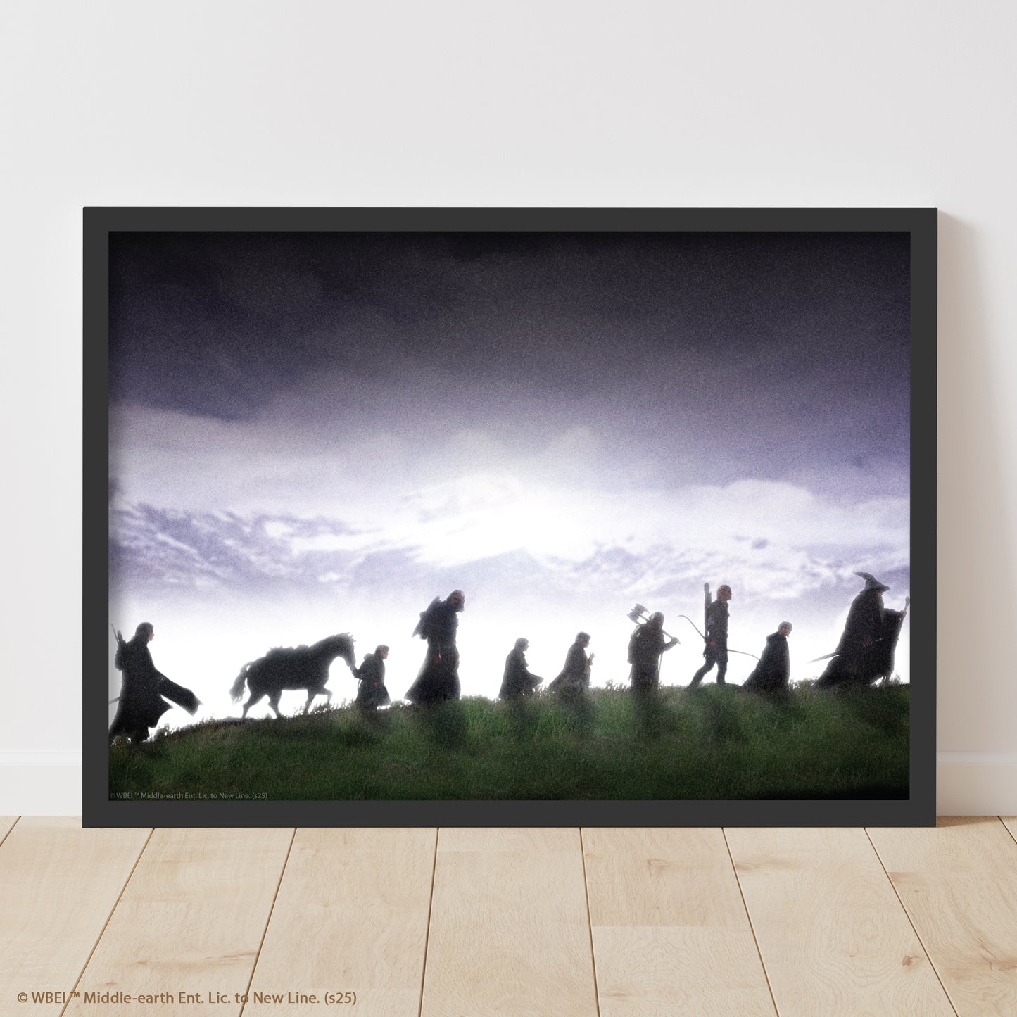 The Lord of the Rings Print –  The Fellowship Group Walking Poster Wall Art