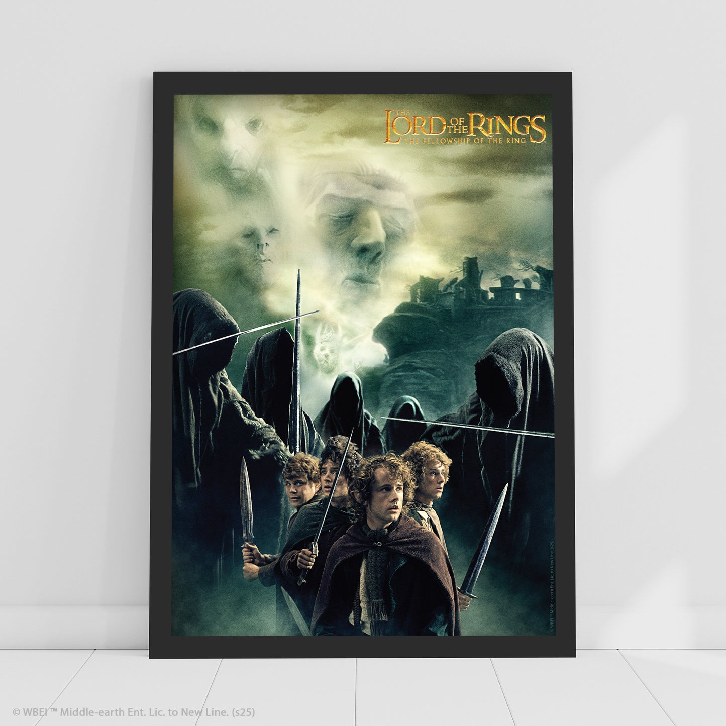 The Lord of the Rings Print –  Weathertop Faces In The Clouds Poster Wall Art