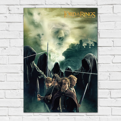 The Lord of the Rings Print –  Weathertop Faces In The Clouds Poster Wall Art