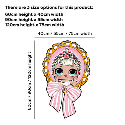 L.O.L Surprise! Wall Sticker - Reign Leading Baby Framed Wall Art