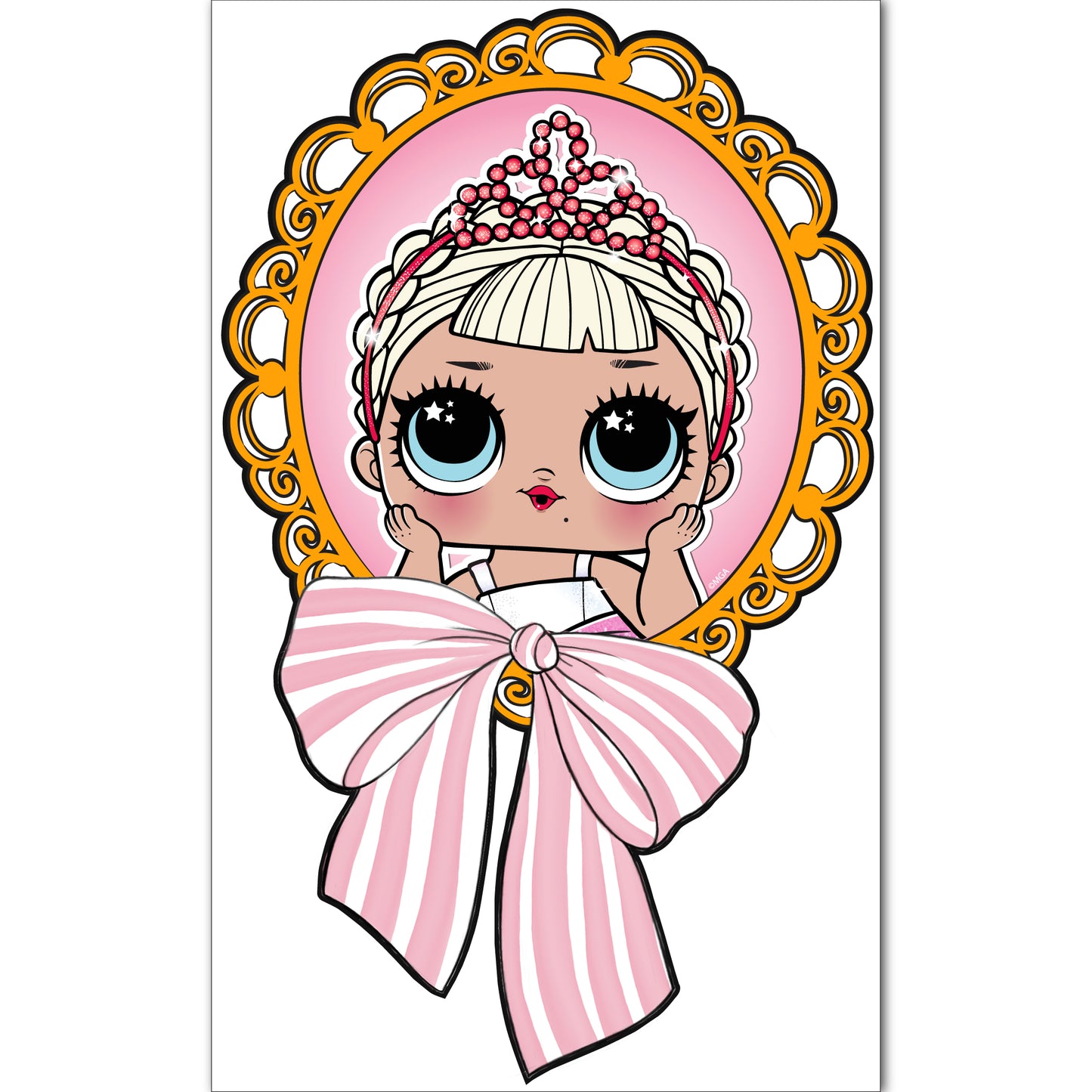 L.O.L Surprise! Wall Sticker - Reign Leading Baby Framed Wall Art