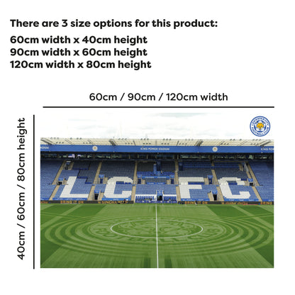 Leicester City - East Stand Stadium Wall Sticker