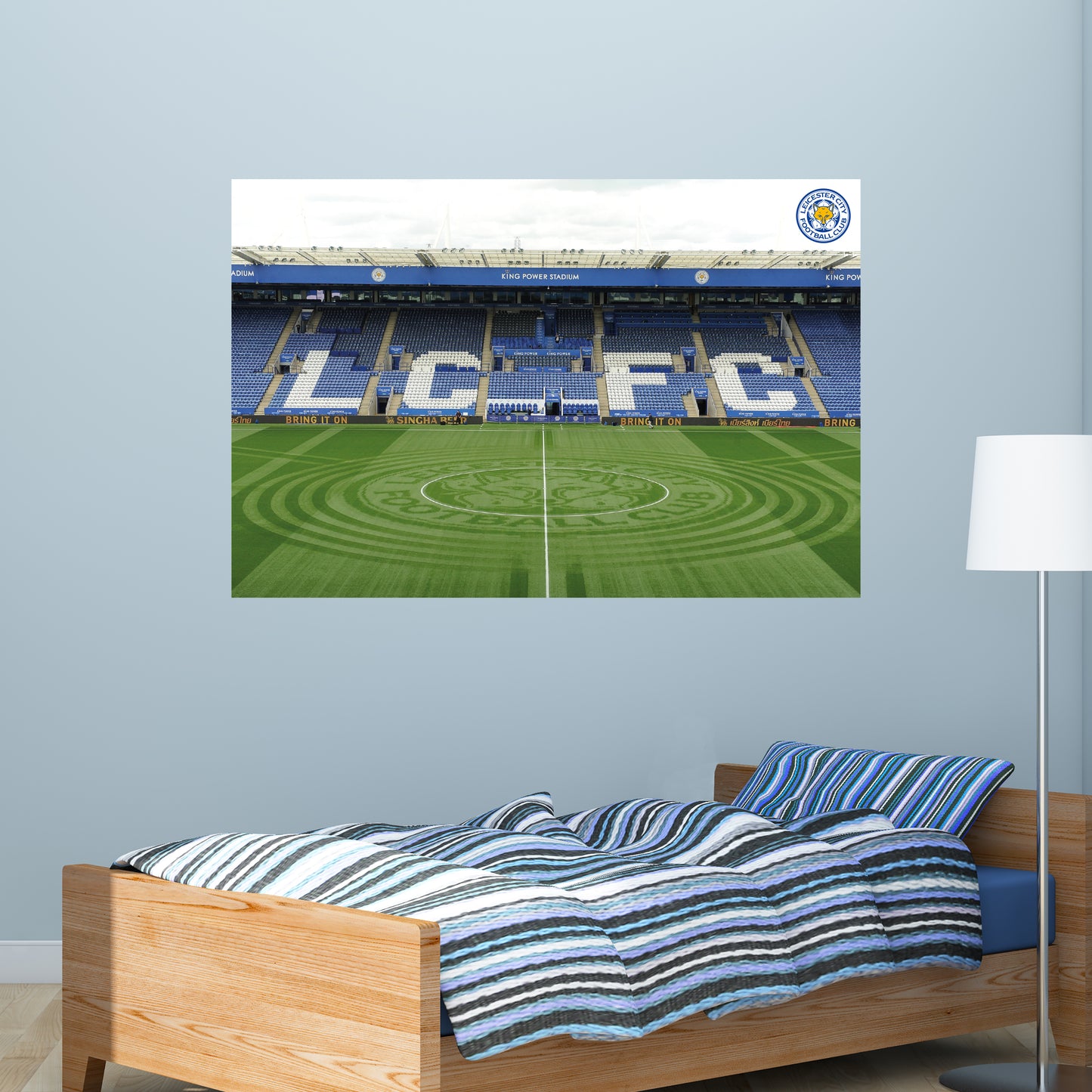 Leicester City - East Stand Stadium Wall Sticker