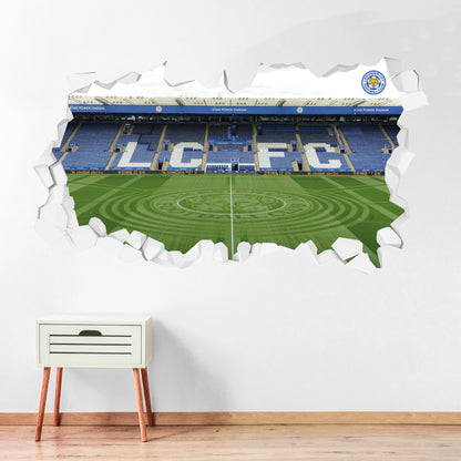 Leicester City - East Stand Stadium Broken Wall Sticker